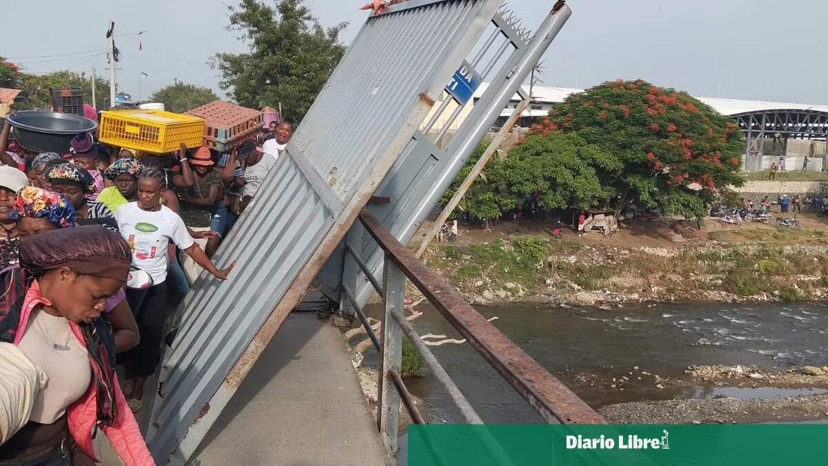 Puente Masacre en Dajabón muestra graves señales de deterioro