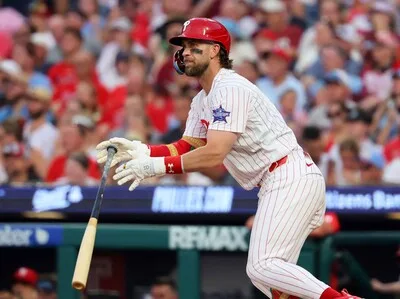 MLB: Bryce Harper participará en el Home Run Derby de Filadelfia