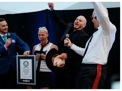 El insólito récord Guinness que logró Pitbull gracias a su calvicie