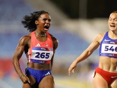 Liranyi Alonso da el oro a Dominicana en los 100 metros con récord