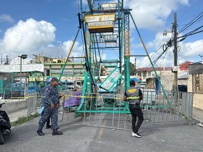 Detienen a tres operarios tras accidente en juego mecánico de Hato Mayor
